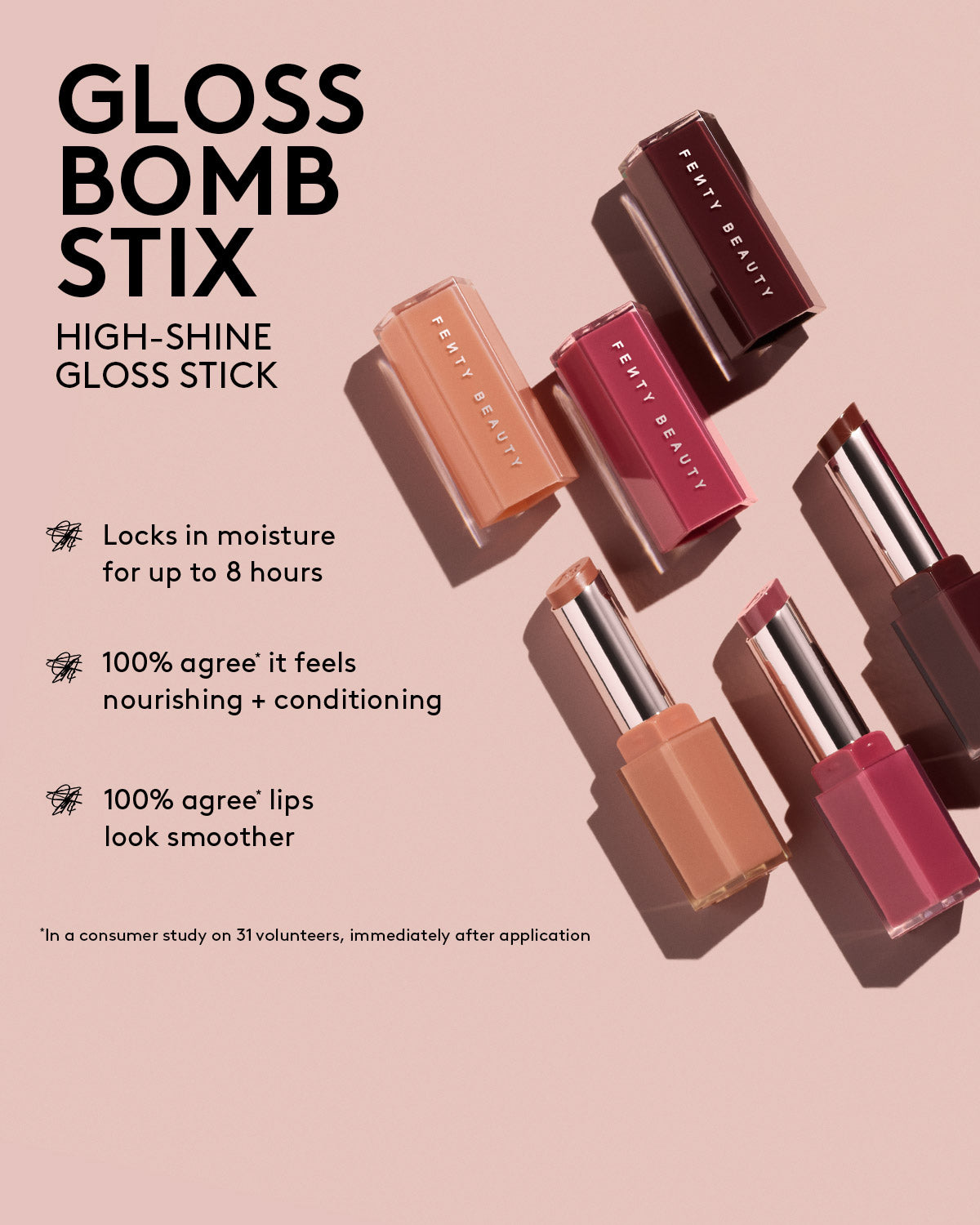 Gloss Bomb Stix High-Shine Gloss Stick ¡ª Rose Amber