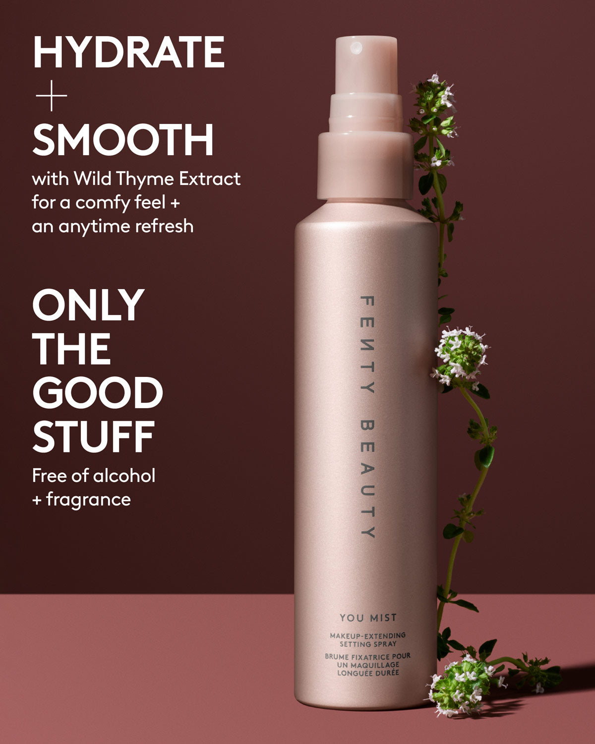 Set + Refresh Face Mist Duo: You Mist Setting Spray + Dew N Plump Face Mist