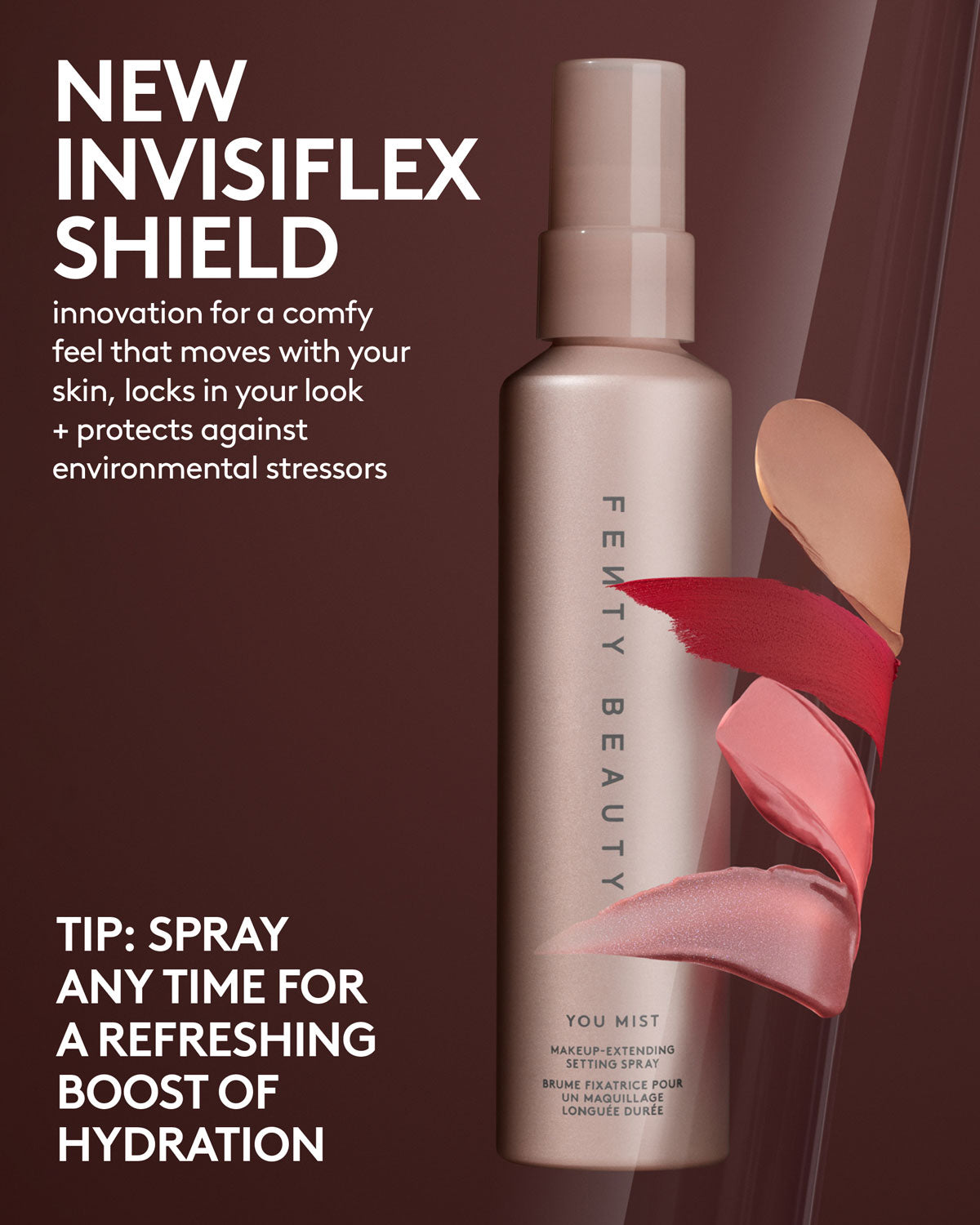 Set + Refresh Face Mist Duo: You Mist Setting Spray + Dew N Plump Face Mist